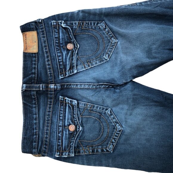 True Religion Jeans Size 31 BILLY Blue - Picture 5 of 5